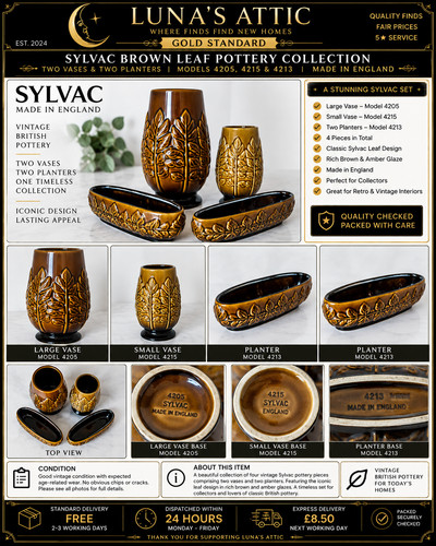 Vintage sylvac 4205 4215 4213 - sylvac,