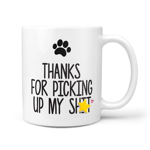 From the dog gift mug - ,