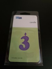 QuicKutz 2" x 2"  Cutting die -- CANDLE  age 3. Fits Sizzix machines