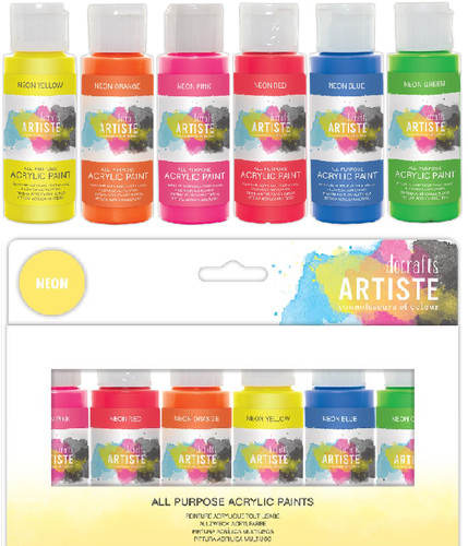 Artiste acrylic paint neon - artiste,