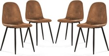 4 Dining Chairs High Back