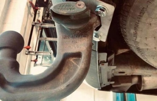 Detachable swan neck tow bar - swan,