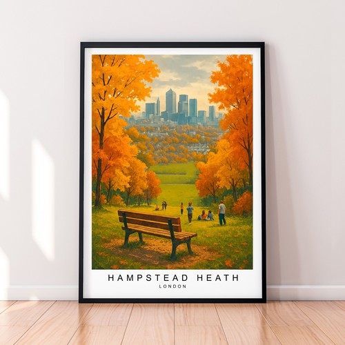 Hampstead heath unframed - hampstead,