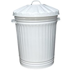 METAL GALVANISED COLOUR BIN