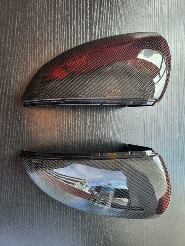 Pair carbon fibre rearview - fibre,
