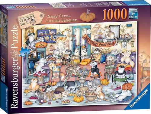 Ravensburger crazy cats autumn - ravensburger,