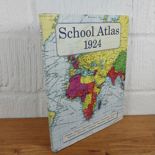 School atlas 1924 - by, j