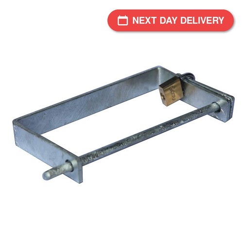 Oil tank lock deter theft - lock, of