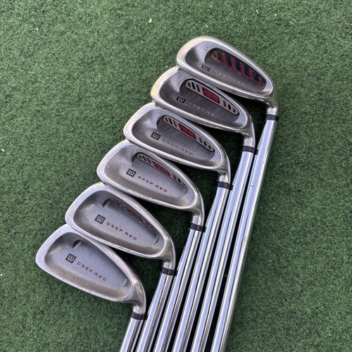 Wilson deep red iron set - wilson,