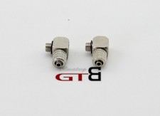 4 wheel Hydraulic Brake 90 Deg Steel connector for 1/5 RC Car HPI Baja 5B Part