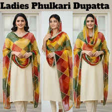 Ladies Phulkari Dupatta Ethnic