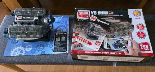 Engine model assembled - v8,