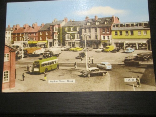Postcard market place - of,