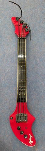 Ashbory fretless bass red - red, 4