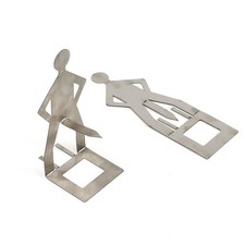 1-4 PCS Funny BBQ Stand Man