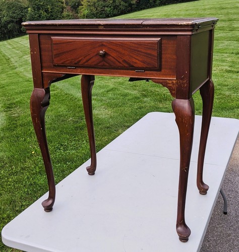 Vintage singer sewing - vintage, table