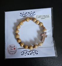 Unisex Wooden Rosary Bracelet - Pls Read Description 