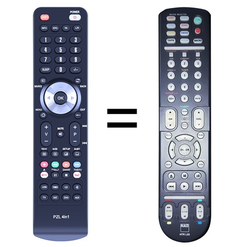 New replacemet remote control - replacemet,
