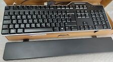 DELL RHJ8Y KB813 USB UK keyboard with Smart card reader black / silver