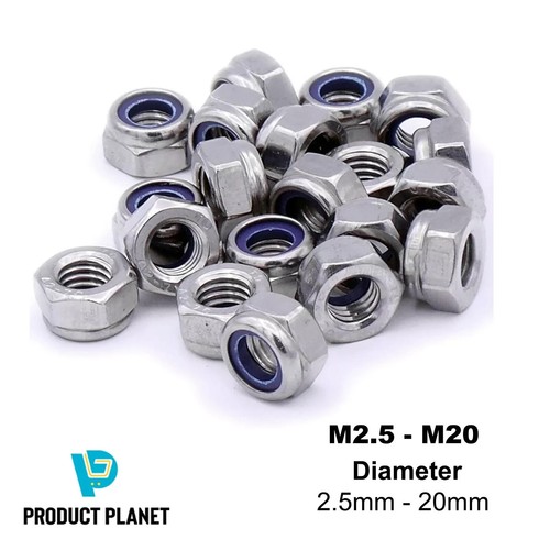 Nyloc nuts stainless - nyloc,
