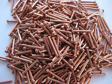 1/16" dia copper rivets 1/2" Long Round head solid rivets Model steam Boiler