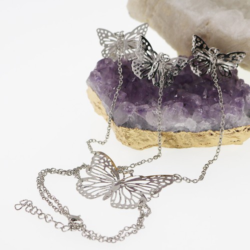 Adjustable butterfly bracelet - adjustable,