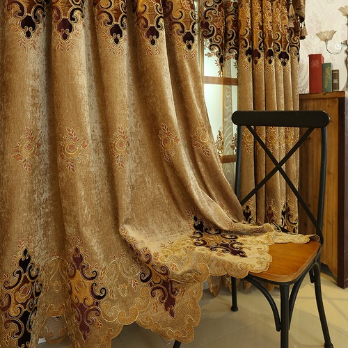 Retro chenille curtain - retro,