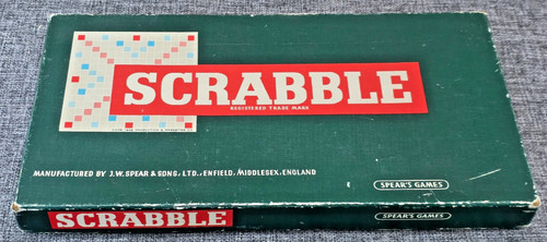 Scrabble board game spear - scrabble,