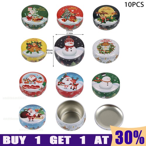 10pcs christmas metal - 10pcs, tin