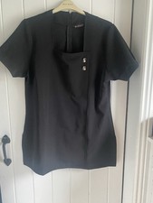 black hairdressing tunic