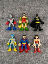 Imaginext Superhero Figures x 6  