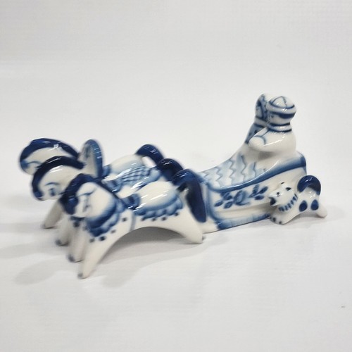 Vtg gzhel couple - couple, 3