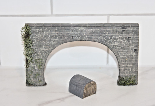 Stonework railway tunnel - stonework,