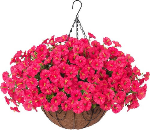 Artificial faux hanging plants - faux,