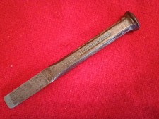 Vintage Footprint No.590 7" x 5/8" Cold Chisel Made In England - GPO Issued 1974