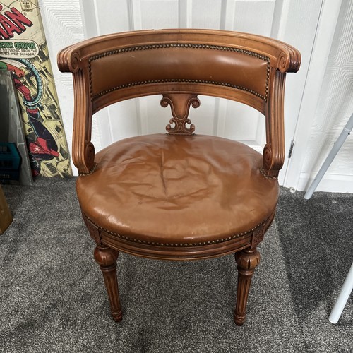 French 1950s dub desk chair - french,