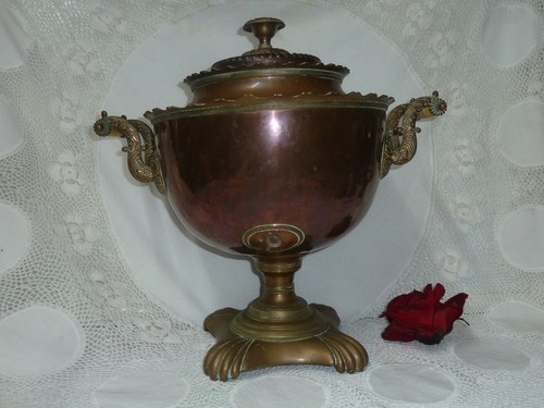 Antique copper brass coal - copper,
