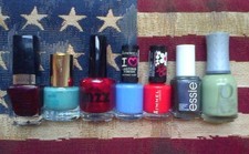 7pc Nail Polish bundle incl. Isadora, Orly, Essie, Rimmel x2, p2, All That Jazz