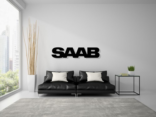 Saab badge inch - badge,
