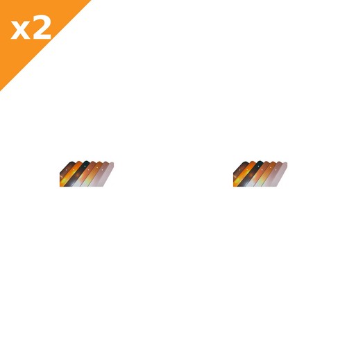 Rolabond 30mm worktop trim end - 30mm,