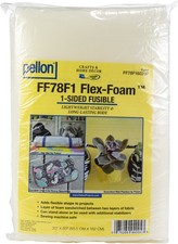 Pellon Flex-Foam 1-Sided Fusible Stabilizer-20"X60" - FF78F160