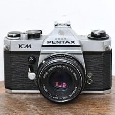 Pentax KM 35mm Film SLR Camera + 50mm F1.7 Lens - New Light Seals Fitted