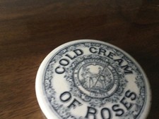 Cold Cream of Roses Pot Lid - Army and Navy Cooperative