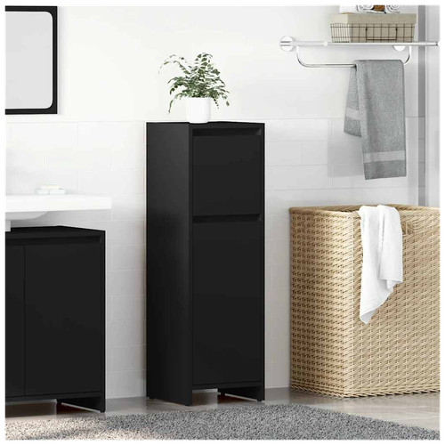 Bathroom cabinet black - cabinet,