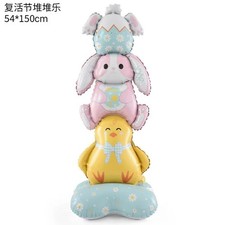 Standing Rabbit, Chick & Egg