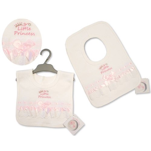 Baby boys girls bib crown - boys,