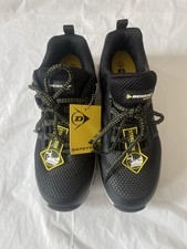 Dunlop Mens SAFETY Shoes Steel Toe Cap Shock Absorbing New Work UK Size 8 ?