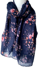 Floral Scarf Pink Flowers