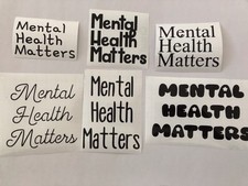 Mental Health Matters" Vinyl