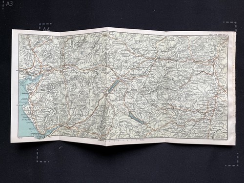 Antique map barmouth to - of,